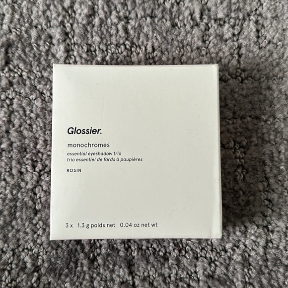 NWT Glossier Monochromes Eyeshadow Trio Rosin OS - Picture 6 of 6